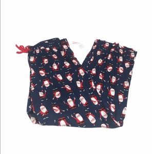 Novogratz Dancing Santa Pajama Bottoms Navy, Red, X-Large
